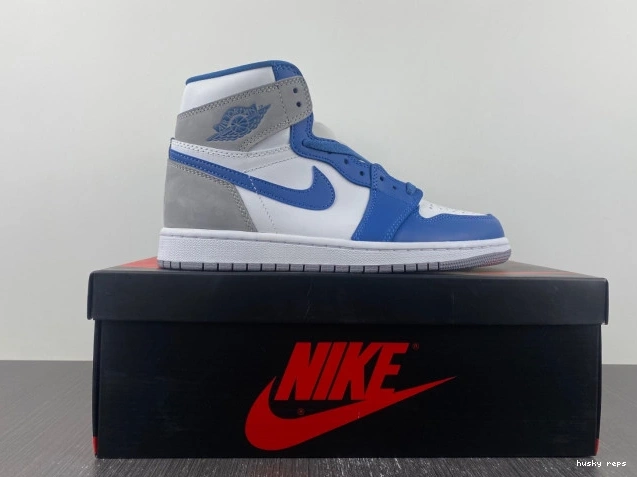 Cheap Husky Blue Air 1 OG DZ5485-410 Jordan High True 0723